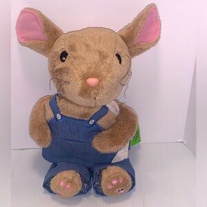 Zoobies Book Buddies If You Give A Mouse A Cookie Storybook Plush 11 Inch